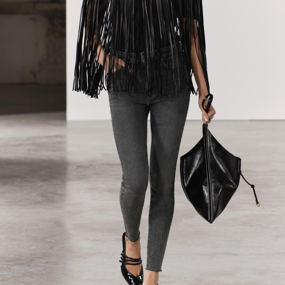 ✨ZARA HIGH WAIST 80'S SKINNY JEANS ZW COLLECTION